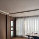 아데나호텔 | 정자동 아데나펠리스 거실 커튼 &amp; 방 암막커튼 시공 후기