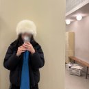 돌풍목장 | [acc] 겨울 야외웨딩스냅 코디 퍼/털모자 추천 - 어썸니즈 벨보이 캡 크러쉬 베이지 (강원도 양떼목장)