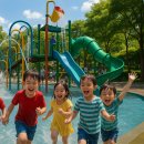 우산근린공원 물놀이장 1 이미지