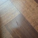 헤링본 | 용인 보라마을현대모닝사이드아파트 | 원목마루 헤링본 찍힘·긁힘 보수작업 후기