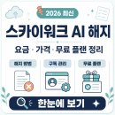 엔터프라이즈컨설팅 | 📌 스카이워크 AI 해지 방법·구독취소·환불 총정리 | 요금·가격·무료 플랜(2026 최신)
