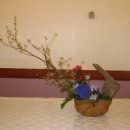 동양 꽃꽂이 이미지