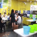 천연염색과 바느질 이미지