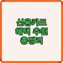 신용세탁소 | 월 10만 원 절약 가능? 2025 신용카드 혜택 추천 TOP 카드
