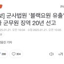 블랙요원 정보 유출한 사람 징역 20년 받았대 이미지