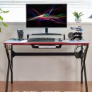 탱크PC방 | 에이픽스 게이밍 책상 GD001 1200 1인용 컴퓨터 책상 추천 흔들림 제로