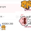 주식 잘 몰라서 etf kodex200 샀는데 쏠쏠하네요 이미지