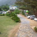 황토와 통나무 캠핑장 이미지