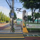 디알테크 공영주차장 앞 횡단보도 | [개화산 등산 후기] 개화산역 → 정상비