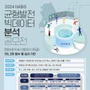 [공모전사이트] 2024 NABIS 균형발전 빅데이터 분석 공모전 이미지