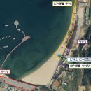 명사해수욕장 주차장 이미지