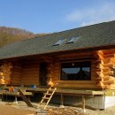 통나무집 이미지