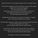 Apology Regarding Inappropriate Expressions in Promotional Images 이미지