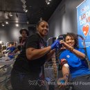 미국 LA 다저스 스타디움에서 국제위러브유의 대규모 헌혈하나둘운동 진행 이미지