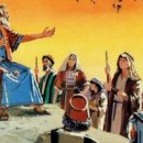 여호수아 11장, 24장 7년 전쟁, 가나안 정복, 하나님의 종 여호수아 죽음과 유언 이미지