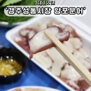 양포문어 | 경주 성동시장 양포문어 문어숙회 총각네 활어회 포장맛집