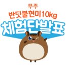 [발표] 무주 반딧불 현미 10kg 체험단