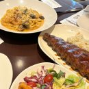 골드PC | 고양스타필드 맛집 아웃백 런치세트 메뉴 베이비백립 투움바 후기