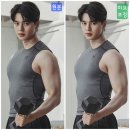 [보정]아직 한컷뿐....언더아머 오늘사진💪 (ft.포토샵 수작업-다운가능)땀방울 살리자. 이미지