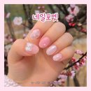 봄아트 | 수원시청역 네일 샵 추천｜인계동 네일샵 네일포엣 봄 네일아트 후기