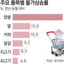 9월 물가 2.1% 상승… 커피 16%-달걀 9% ‘껑충’ 이미지