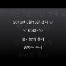 2016년 5월15일 셋째 날_막 6:32-40_불가능의 증거_송병주 목사 이미지