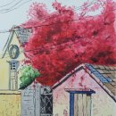 아크릴화&어반스케치 이미지