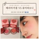 29170-2-A-07 | 물다 모이스처 베일 블러셔 내돈내산 후기｜07 베리마카롱 10 퓨어피오니 미니 퍼프 꿀조합