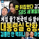 판 뒤집혔네, SBS도 윤석열 부부 손절? 주가조작 물었다, 세계일보도 "김건희 특검해야" 전국민 다 알아버렸네 (김건희 담당검사 5명 이미지