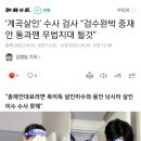 ‘계곡살인’ 수사 검사 “검수완박 중재안 통과땐 무법지대 될것” 🔥또 검사새끼들 지랄한다 이미지