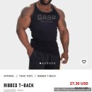 가스프(GASP) | [GASP / 가스프] RIBBED T-BACK 내돈내산 후기 - 근질 좋아 보이는 핏 대박!