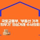 국토교통부, ‘부동산 가격 띄우기’ 의심거래 수사의뢰 이미지