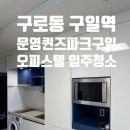 문영퀸즈파크배곧오피스텔 | 구일역 문영퀸즈파크 구일 오피스텔 입주청소 후기