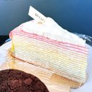 디원(D1) | 기장오션뷰카페 디원 D1 레인보우 크레이프 케이크