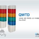 신호음 내장 벽부형 LED 타워램프 - QWTD 이미지