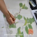 원단에 그리는 꽃그림(천아트) 이미지