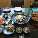 마늘석갈비막국수