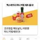 [맥도날드] 맥스파이스 미니 키링 세트 출시 내돈내산 구매후기