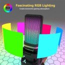 Zealsound RGB 녹음 마이크, 관절 암, USB 콘덴서 마이크, 삼각대 포함, 게임 팟캐스트 스트리밍 유튜브용 이미지