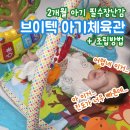 청룡유도체육관 | 브이텍 아기체육관 조립 설치 방법 / 2개월 아기 장난감으로 추천 / 내돈내산 후기