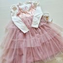 별빛i어린이집 | 여아옷브랜드 오즈키즈 샤랄라 공주원피스 등원룩 완성