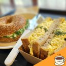 거여역 7번출구 | 위례 대형카페 브런치 맛집, 거여역 베이커리 카페 밀파니 대파크림치즈베이글 진심 맛있음(주차가능)
