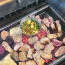 모전도서관 | 문경시 모전동 삼겹살·항정살·가브리살 맛집🍖 '용숯불' 리뷰(ft. 돼지껍데기)