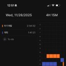 2758 | ■ [11.26] [2758/10000시간] [피드백]