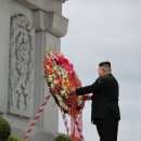 김정은, 6·25전쟁 중국 참전 74주년 맞아 우의탑에 화환…中 따로 추모﻿ 이미지