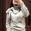 앤아더스토리즈 가을 신상 입어봤어요:: 메리노 타이 넥 스웨터, 패치 포켓 부츠컷 진 #스페셜포토덤프