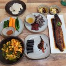 화원농협주유소 | 대구 화원 맛집) 생고기와 육회, 밑반찬이 푸짐한 화원 술집 '퇴근길'