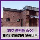 오동나무집 | [충주시 종민동 숙소] 계명산자연휴양림 오동나무집 - #충주 휴양림 숙소 리뷰