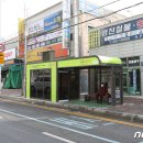 버스정류장 이미지