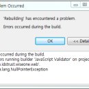 이클립스에서 errors running builder 'javascript validator' on project 인 경우 이미지